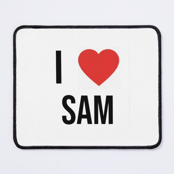 Item preview, I Heart Sam designed and sold by ProperGoodArt.