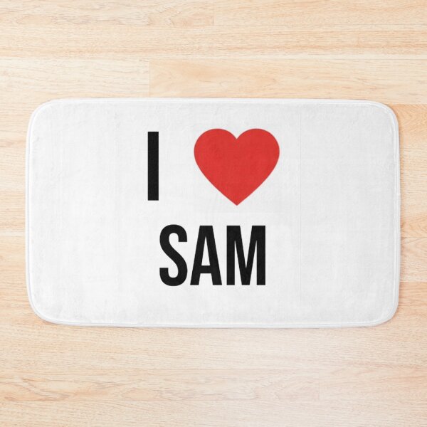 Item preview, I Heart Sam designed and sold by ProperGoodArt.