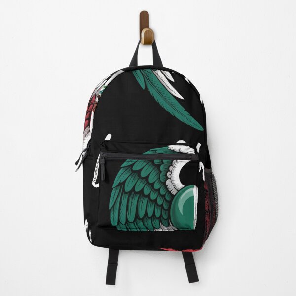 Item preview, La Chingona Mexican Flag Heart with Angel Wings designed and sold by snowry.