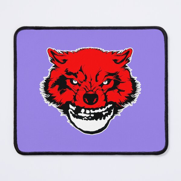 Item preview, Menacing Red Wolf Head Graphic By Merch, Limited Edition, Perfect Gift For You And Friends designed and sold by dwayneipstudio.