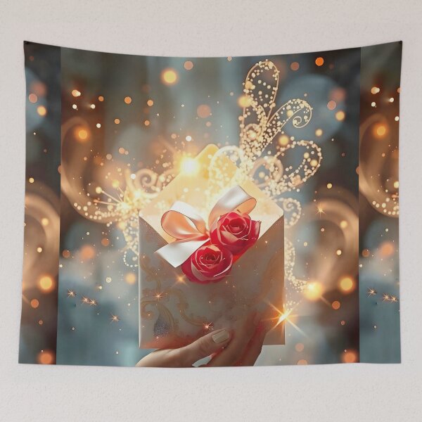 Item preview, The Magic of Two Red Roses designed and sold by Lightworker11.