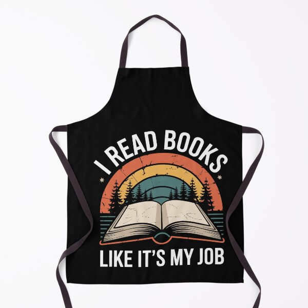 Item preview, I Read Books Like It's My Job designed and sold by jkrphoto.