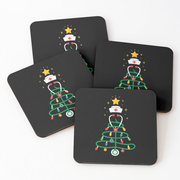 Item preview, Nurse Stethoscope Christmas Tree Lights Ornaments  designed and sold by clothesy7.