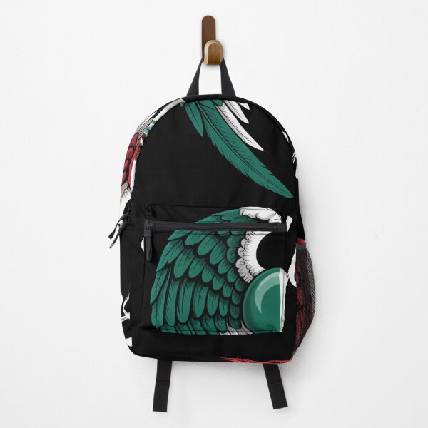 Item preview, Poderosa Mexican Flag Heart with Angel Wings designed and sold by snowry.