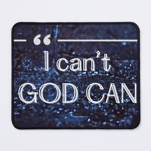 Item preview, "I Can't, God Can"  designed and sold by buyretrostank.