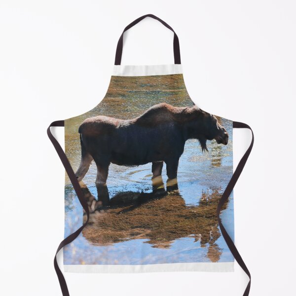 Item preview, Moose in the lake II designed and sold by zumi.