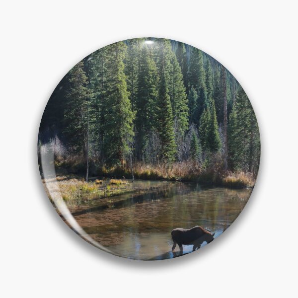 Item preview, Moose and mountains designed and sold by zumi.
