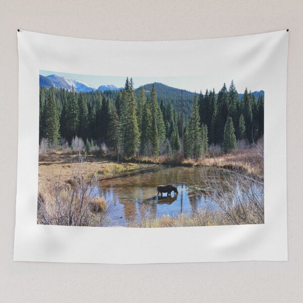 Item preview, Alces y montañas designed and sold by zumi.