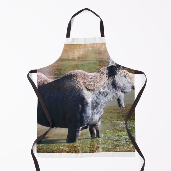 Item preview, Moose in the lake designed and sold by zumi.