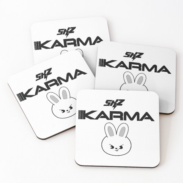Item preview, Karma stray kids evil skzoo Lee Know Leebit black print  designed and sold by PrintStay.