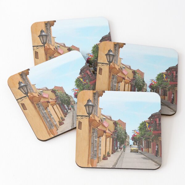 Item preview, Peaceful Cartagena residential street  designed and sold by ChimaHome.