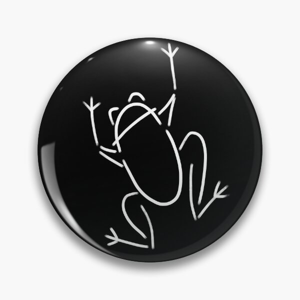 Item preview, Stick Animal Frog on a dark designed and sold by Bumelant.