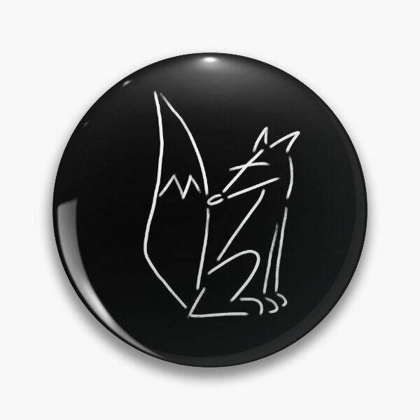 Item preview, Stick Animal Fox on a dark designed and sold by Bumelant.