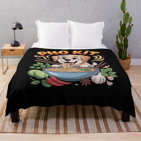 Item preview, Funny Pho kit Dog Pun Vietnamese Noodle Bowl Humor designed and sold by snowry.