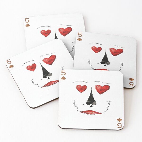 Item preview, Love Vision – The Five of Spades designed and sold by Ateliê dos Naipes .