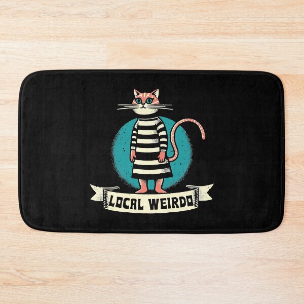 Item preview, Local Weirdo Funny Cat Worn designed and sold by Scaryzz.