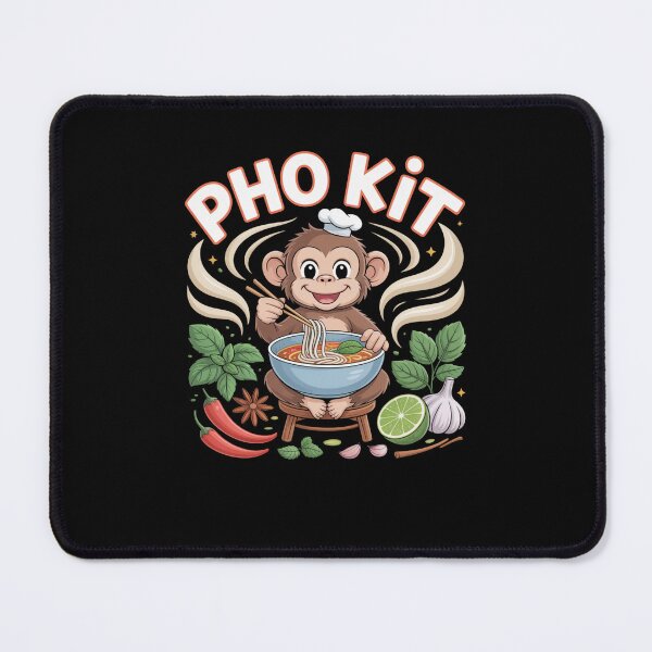 Item preview, Funny Pho Kit Monkey Pun Vietnamese Noodle Bowl Humor designed and sold by snowry.