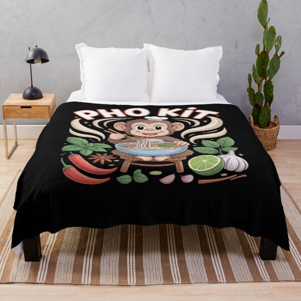 Item preview, Funny Pho Kit Monkey Pun Vietnamese Noodle Bowl Humor designed and sold by snowry.