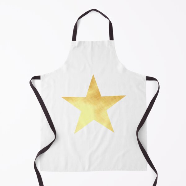 Item preview, Golden Star on white designed and sold by CreaTwinkles.