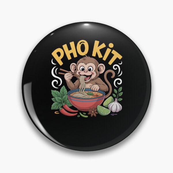 Item preview, Pho kit Monkey Pun Vietnamese Noodle Bowl funny designed and sold by snowry.