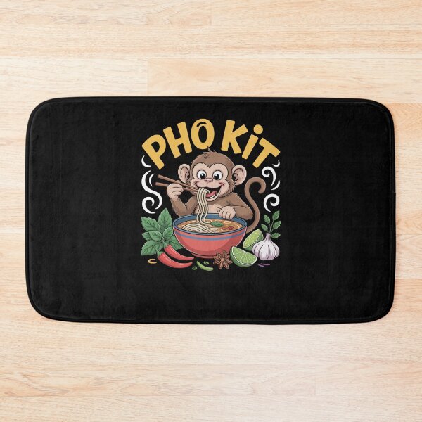 Item preview, Pho kit Monkey Pun Vietnamese Noodle Bowl funny designed and sold by snowry.