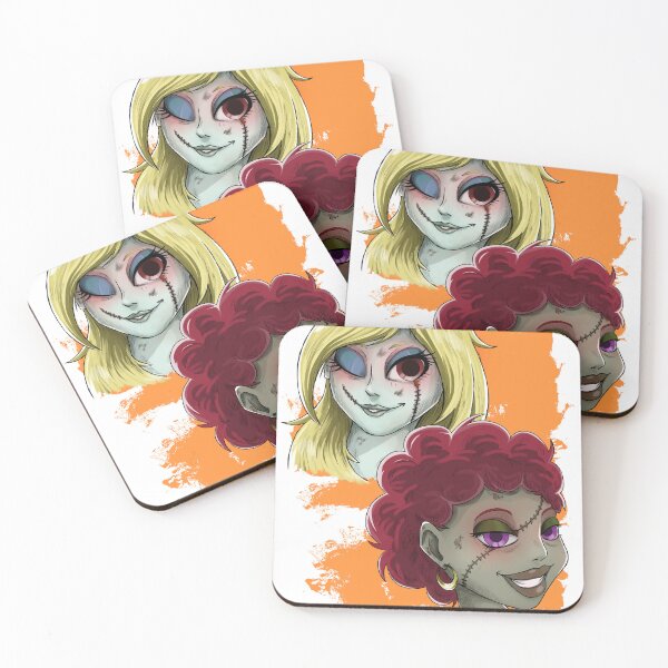 Item preview, Halloween Horror Two Zombie Girls 1 designed and sold by Bumelant.