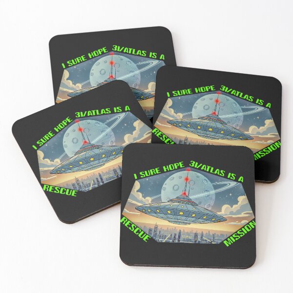 Item preview, 3I/Atlas Rescue Mission designed and sold by Cut & Paste Productions.