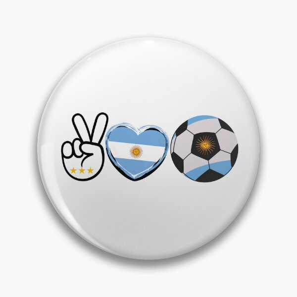 Item preview, Peace Love Argentina Soccer  designed and sold by ArgenDor Made.
