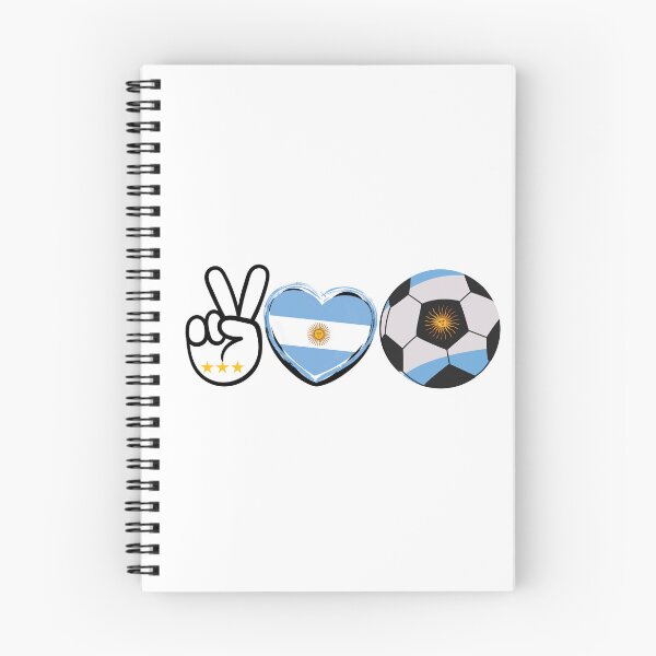 Item preview, Peace Love Argentina Soccer  designed and sold by ArgenDor Made.