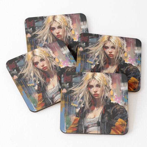 Item preview, Rebecca - Pop art woman portrait designed and sold by mliotard.
