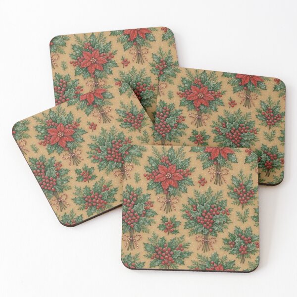 Item preview, Rustic Traditional Christmas Pattern designed and sold by TheMajesticMoo.
