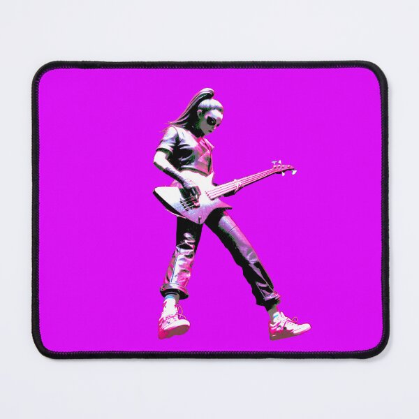Item preview, Cyberpunk Rock Bassist: Style and Power designed and sold by Z4Free.