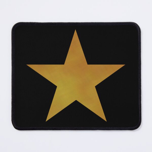 Item preview, Golden Star on black - Calm, Sensory-Friendly designed and sold by CreaTwinkles.
