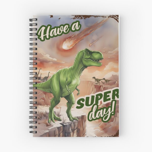 Item preview, Super day tyrannosaurus t-rex dinosaur comet meteor asteroid world destruction designed and sold by BigMRanch.
