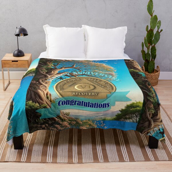 Item preview, 6 Year Coin Recovery Anniversary Tree of Life designed and sold by ApexDesigners.