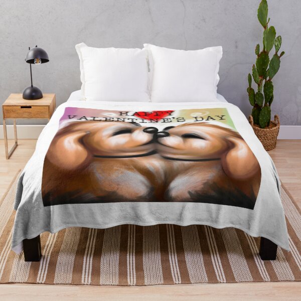 Item preview, Cute Puppy Love Happy Valentine’s Day Artwork designed and sold by Vividality.
