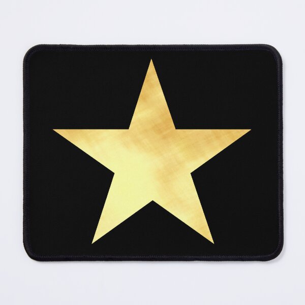 Item preview, Golden Star on black - Calm, Sensory-Friendly designed and sold by CreaTwinkles.