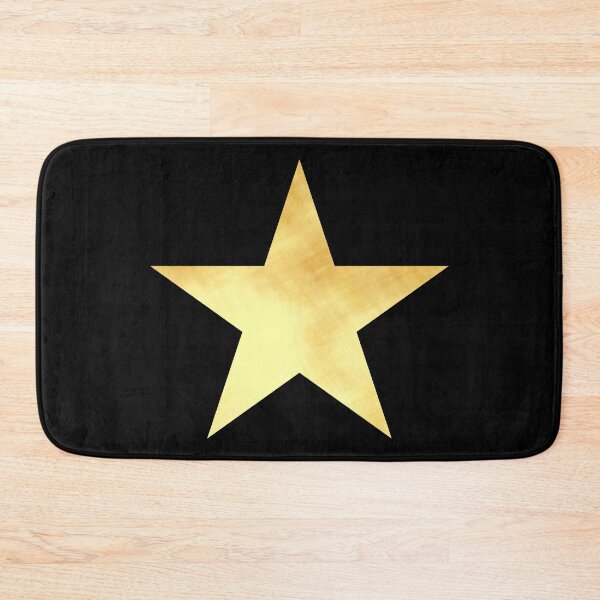 Item preview, Golden Star on black - Calm, Sensory-Friendly designed and sold by CreaTwinkles.