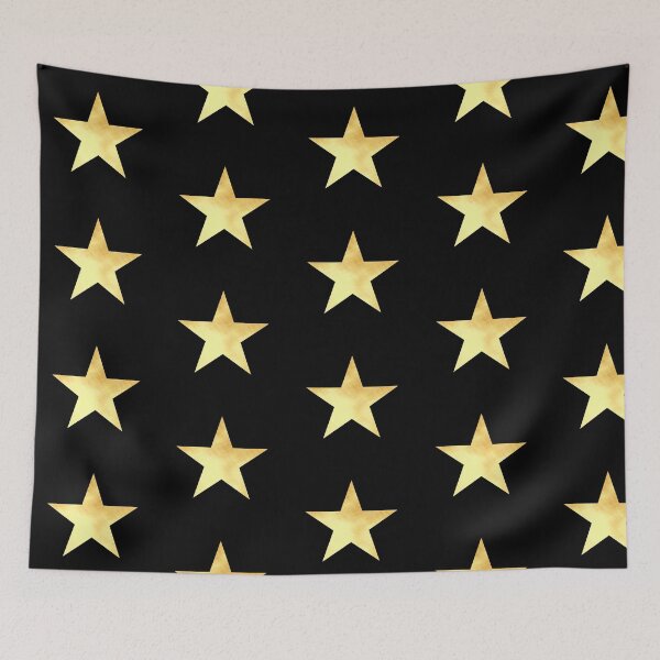 Item preview, Golden Star on black - Calm, Sensory-Friendly designed and sold by CreaTwinkles.