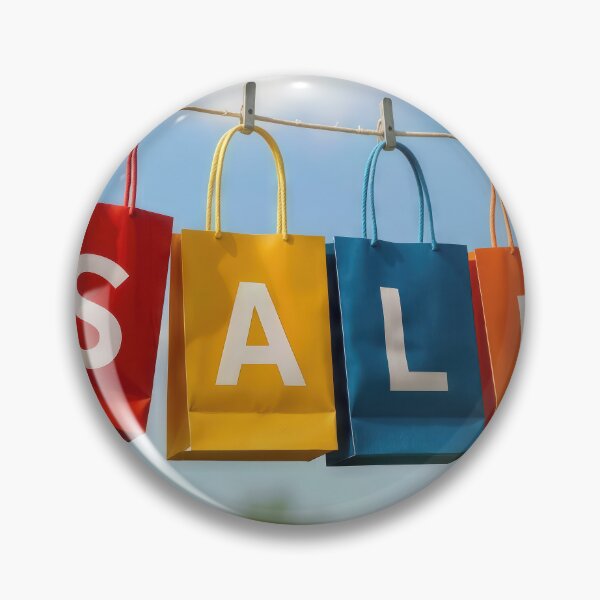 Item preview, Colorful Paper Shopping Bags On a Clothesline designed and sold by Maria Dryfhout.