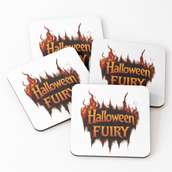 Item preview, Fiery Halloween Text Design Featuring FUIRY – High-Quality Horror Art for Halloween Drops designed and sold by FUIRY .