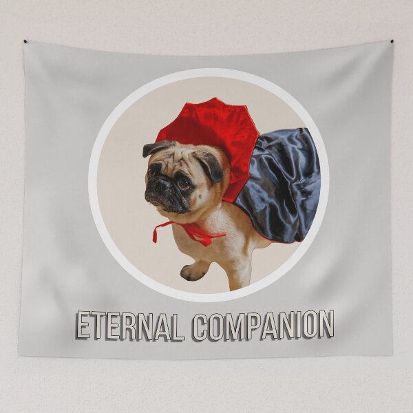 Item preview, Diego the Pug - Vampire Costume - Eternal Companion - Spooky Time Collection designed and sold by 9VoltGorilla.