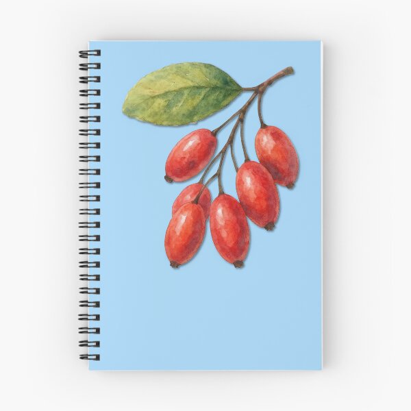 Item preview, A Watercolor Sprig of Vibrant Barberries designed and sold by IraBum.