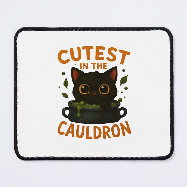 Item preview, Cutest in the Cauldron Black Cat Design designed and sold by Liv Solara.
