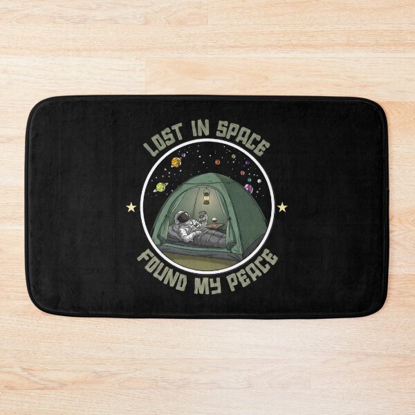Item preview, Lost in Space Found My Peace – Astronaut Camping in Space designed and sold by SidTastic .