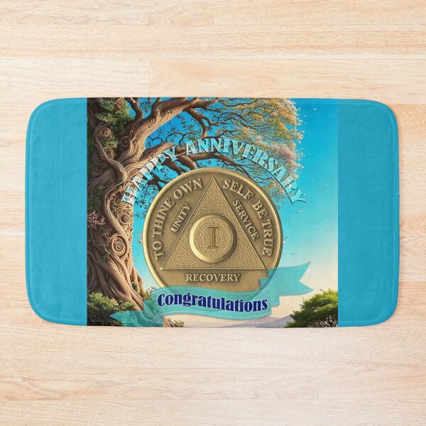 Item preview, 1 Year Coin Recovery Anniversary Tree of Life designed and sold by ApexDesigners.