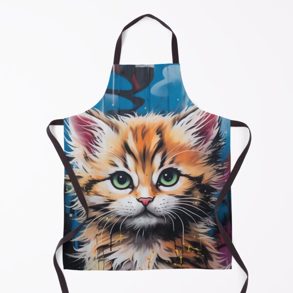 Item preview, Urban Kitty – Graffiti Style Cute Cat Art designed and sold by mliotard.