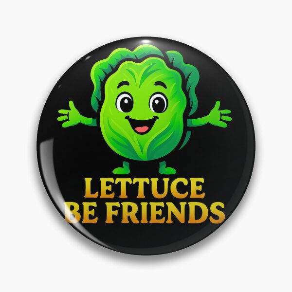 Artikelvorschau, Lettuce Be Friends | Süßes lustiges Salat-Design entworfen und verkauft von Neon Hollow.