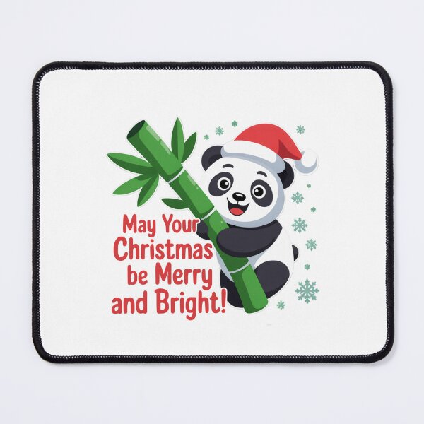 Item preview, Cute Panda Christmas Gift Cheerful Festive Holiday Art designed and sold by chattsuede.