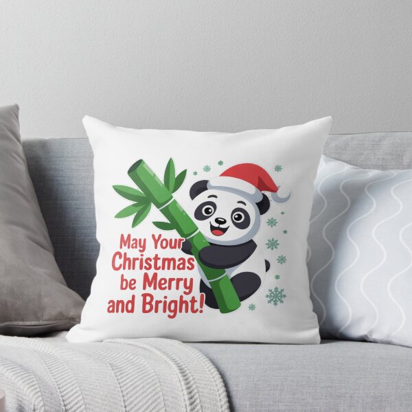 Item preview, Cute Panda Christmas Gift Cheerful Festive Holiday Art designed and sold by chattsuede.